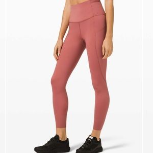 NEW lululemon fast and free super high rise tight 25” elite